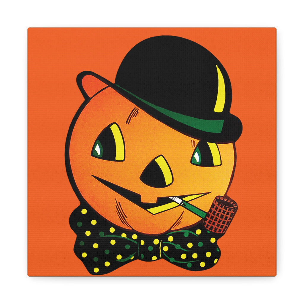 Scarecrow Halloween Decor Print Canvas Gallery Wrap