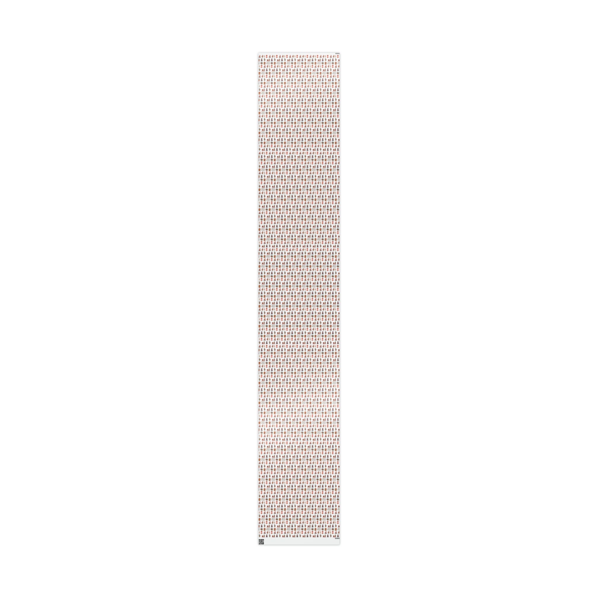 Merry Christmas To You Christmas Candy Mid Century Retro Christmas Print Holiday Gift Wrap Paper - Glossy Or Matte