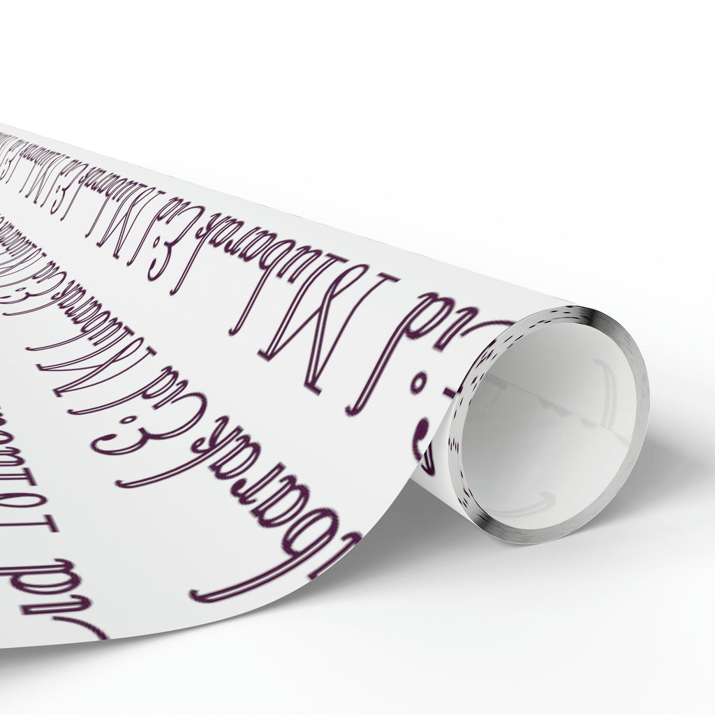 Eid Mubarak Holiday Gift Wrap Paper - Glossy Or Matte