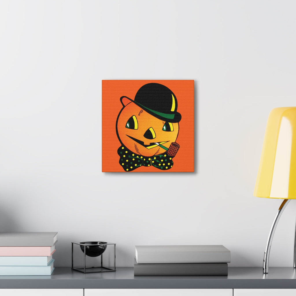 Scarecrow Halloween Decor Print Canvas Gallery Wrap