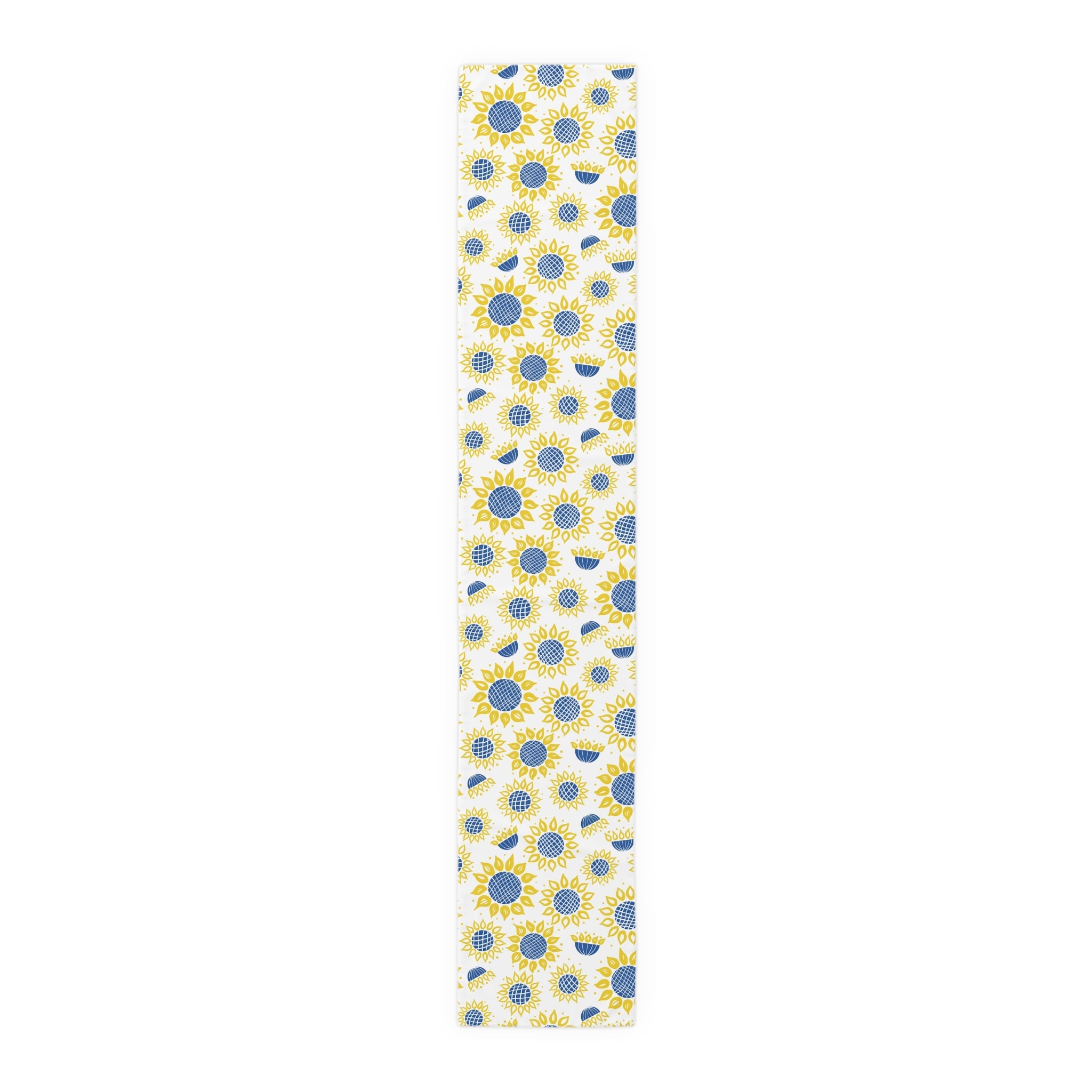 Ukrainian Country Sunflowers Polyester Table Runner