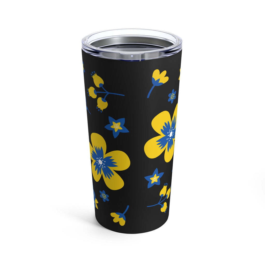 Ukraine Country Flowers Stainless Steel Tumbler 20oz