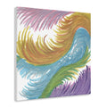 Space Feathers Caden Caraco Acrylic Print