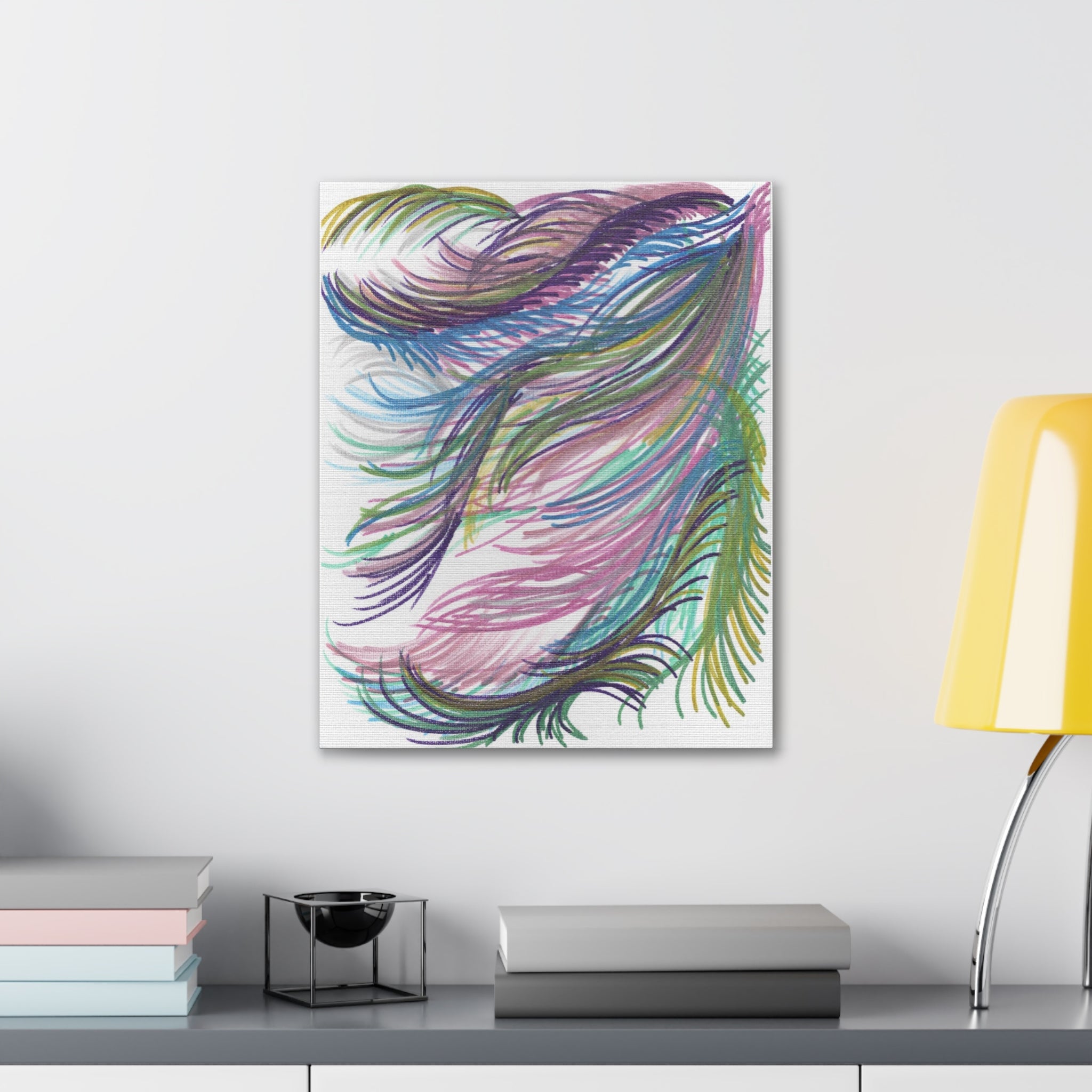 Lyra Leaf Caden Caraco Art Canvas Gallery Wrap