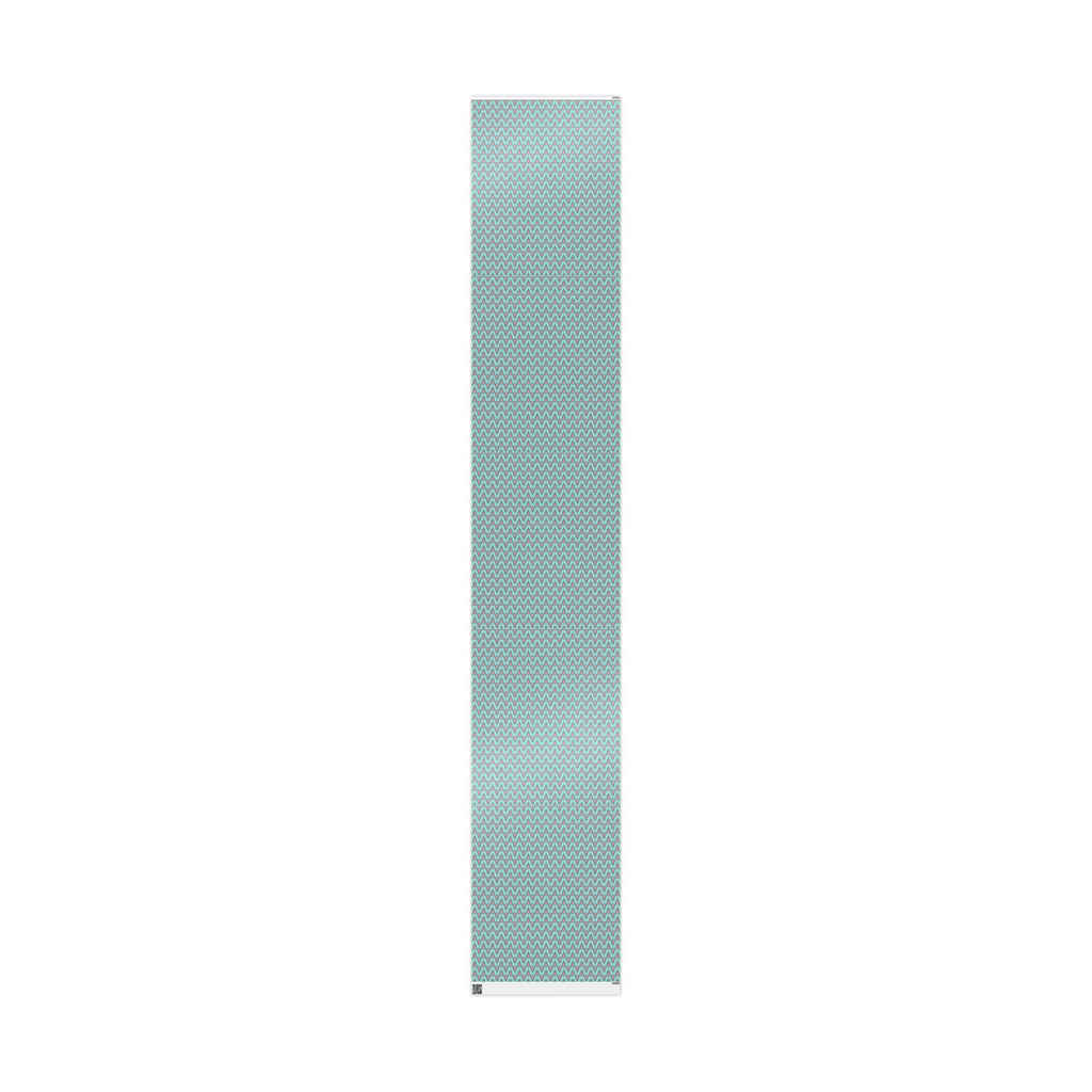 Pastel Pink Christmas Trees Teal Christmas Print Holiday Gift Wrap Paper - Glossy Or Matte