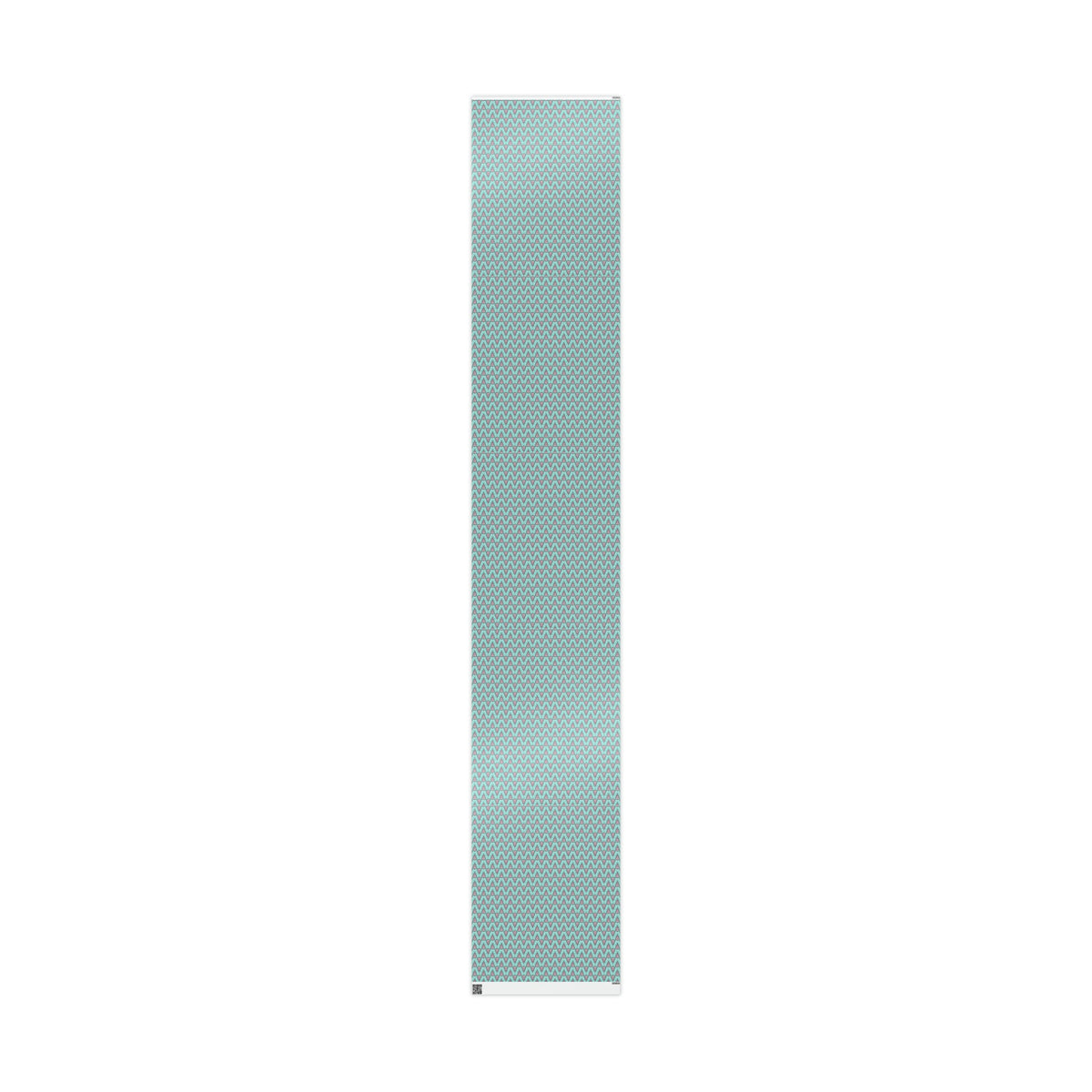 Pastel Pink Christmas Trees Teal Christmas Print Holiday Gift Wrap Paper - Glossy Or Matte
