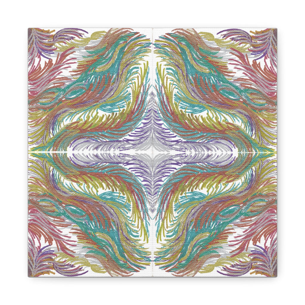 Space Feathers 4 Variation 1 Caden Caraco Canvas Gallery Wrap