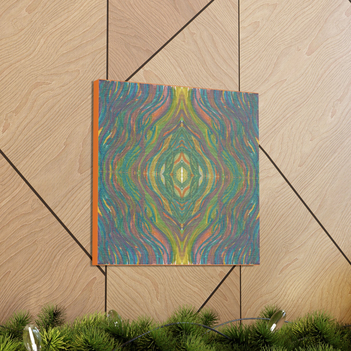 Solar Winds 5 Variation 2 Mosaic Caden Caraco Canvas Gallery Wrap