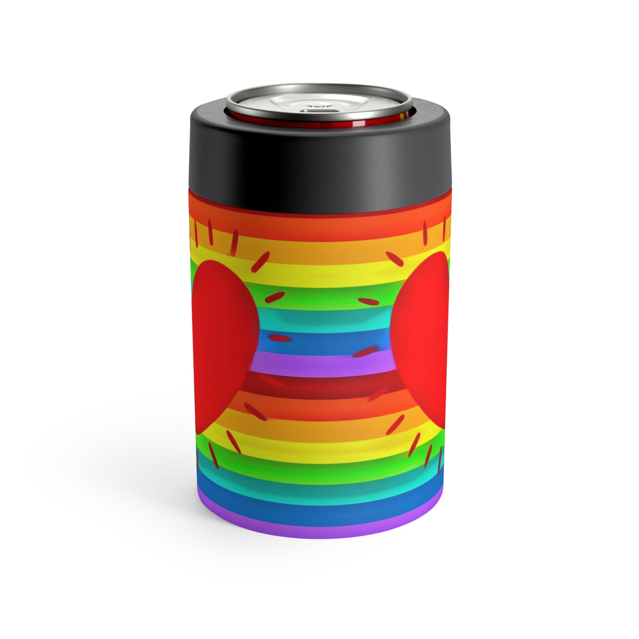 Rainbow Love Stainless Steel Can Holder
