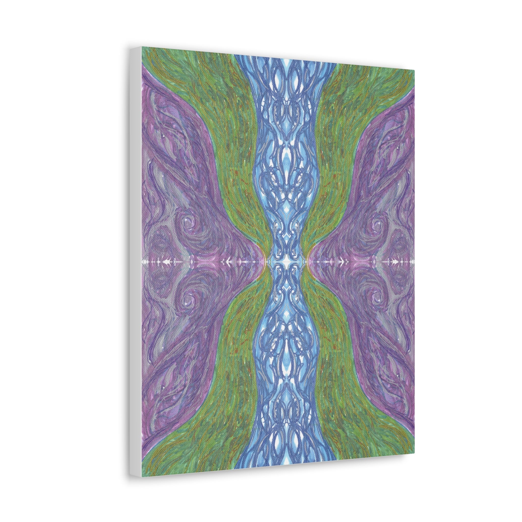 Lumerian Stream Caden Caraco Art Canvas Gallery Wrap