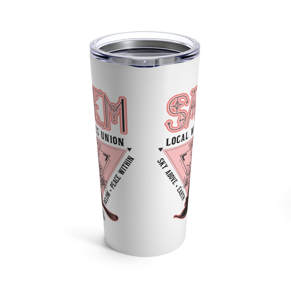 Salem Local Witches Union Halloween Stainless Steel Tumbler 20oz