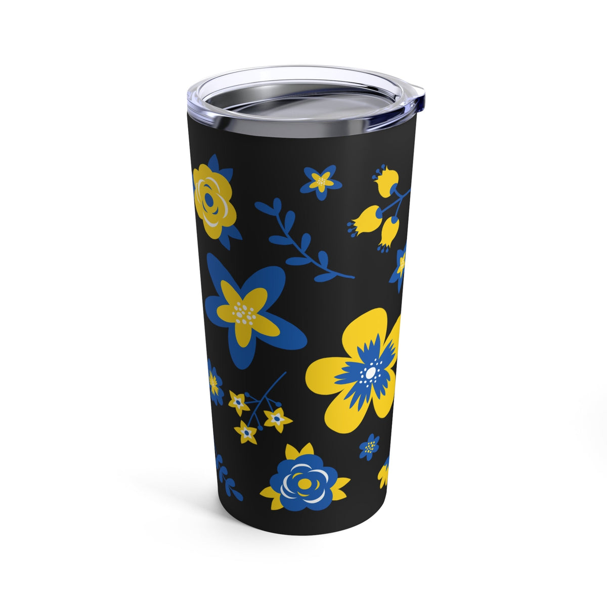 Ukraine Country Flowers Stainless Steel Tumbler 20oz
