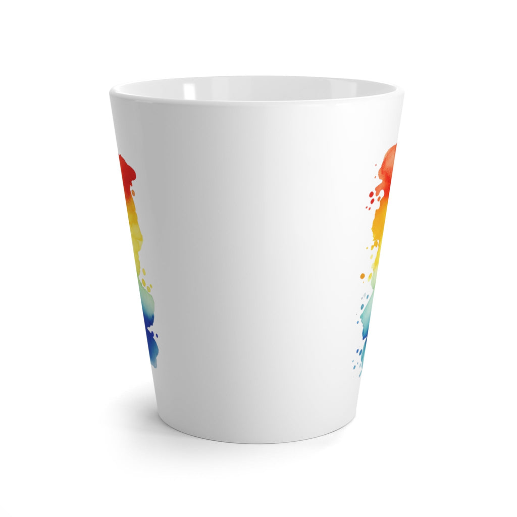 Rainbow Swatch Latte Mug