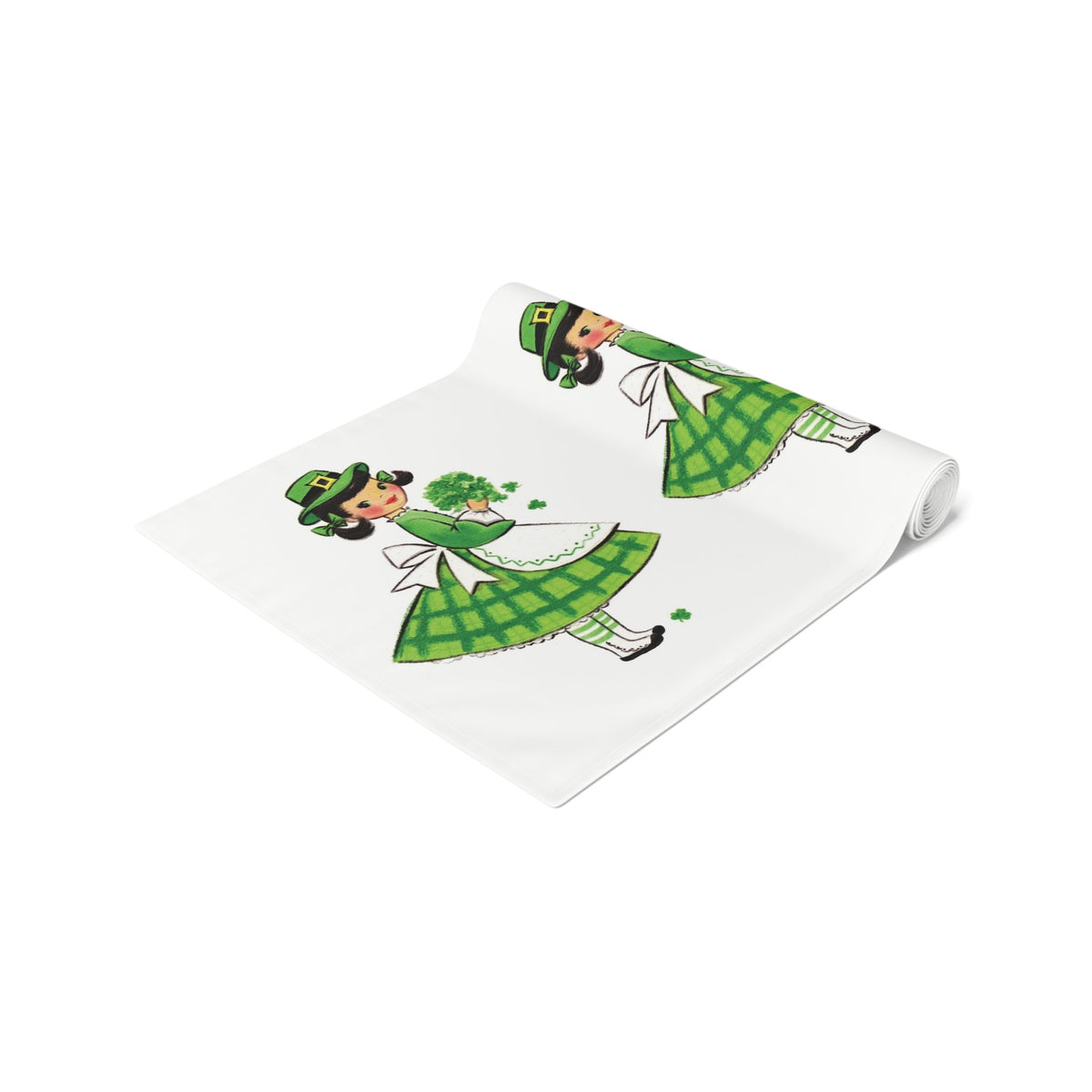 St. Patrick's Day Midcentury Table Runner
