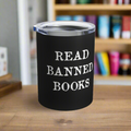 Read Banned Books Stainless Steel Tumbler 10oz