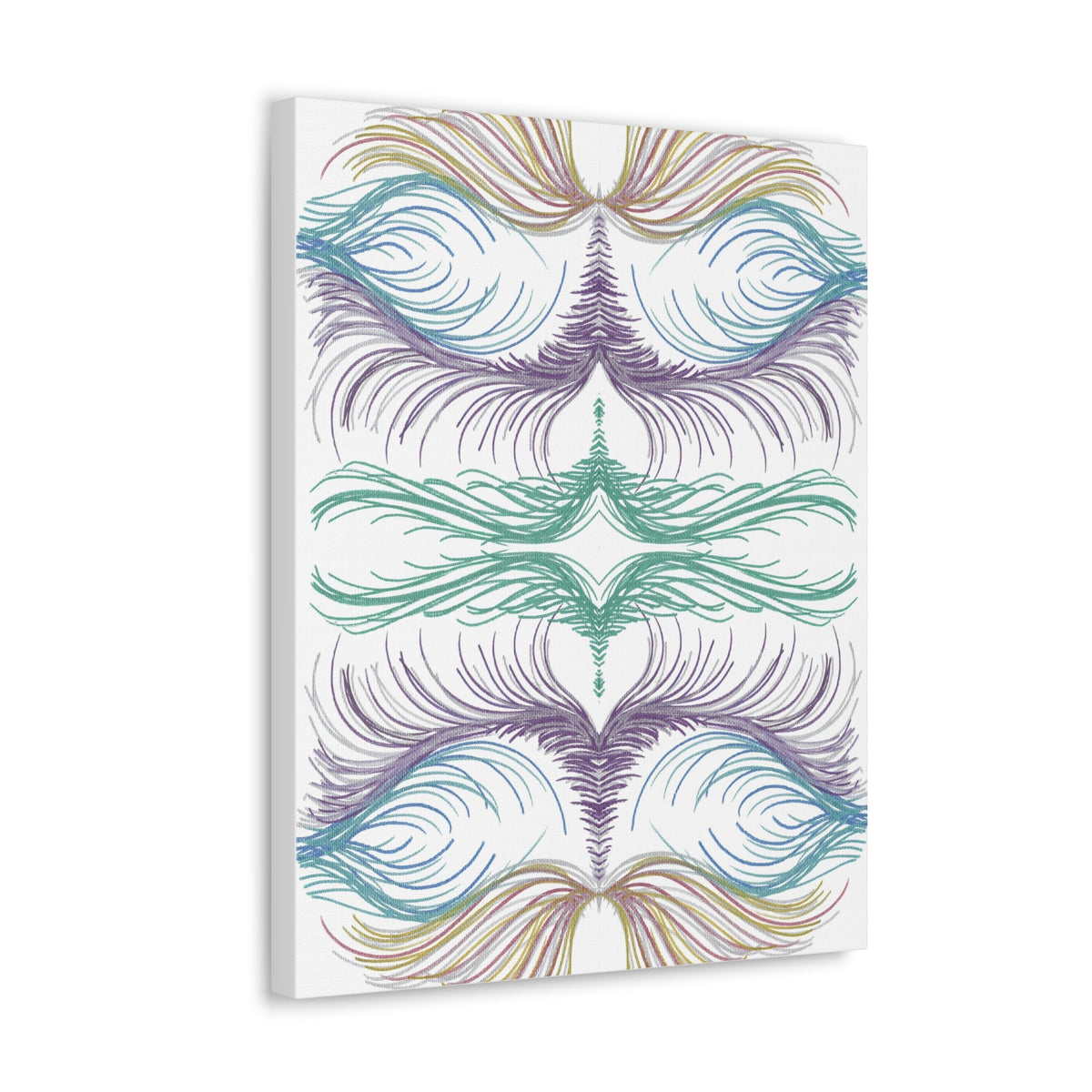 Lyran Feathers Caden Caraco Art Canvas Gallery Wrap