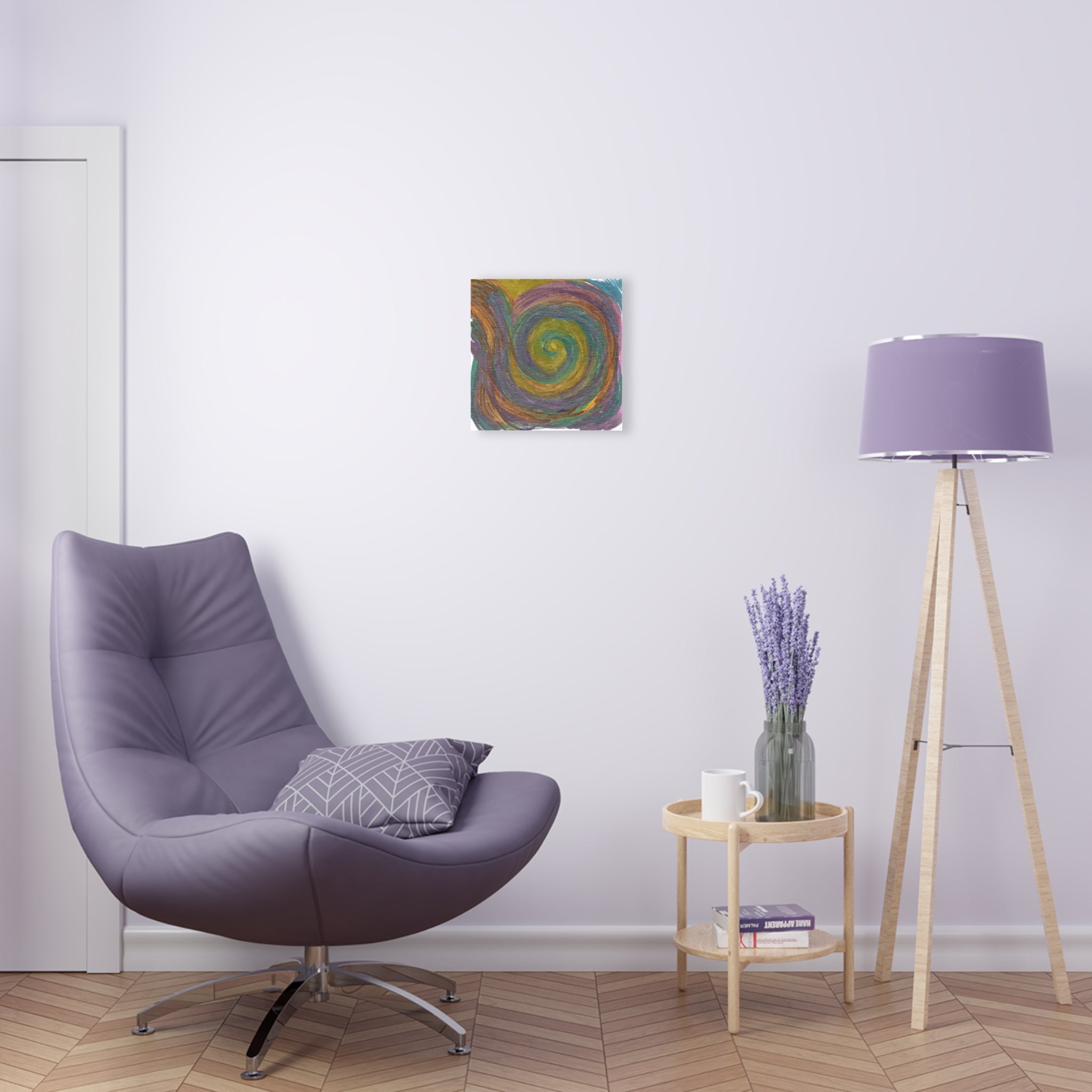 Solar Spiral ACaden Caraco crylic Print