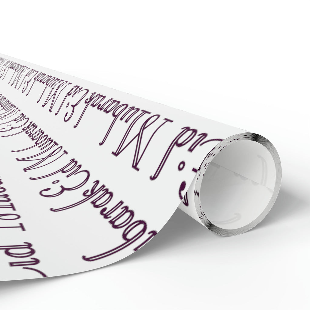 Eid Mubarak Holiday Gift Wrap Paper - Glossy Or Matte