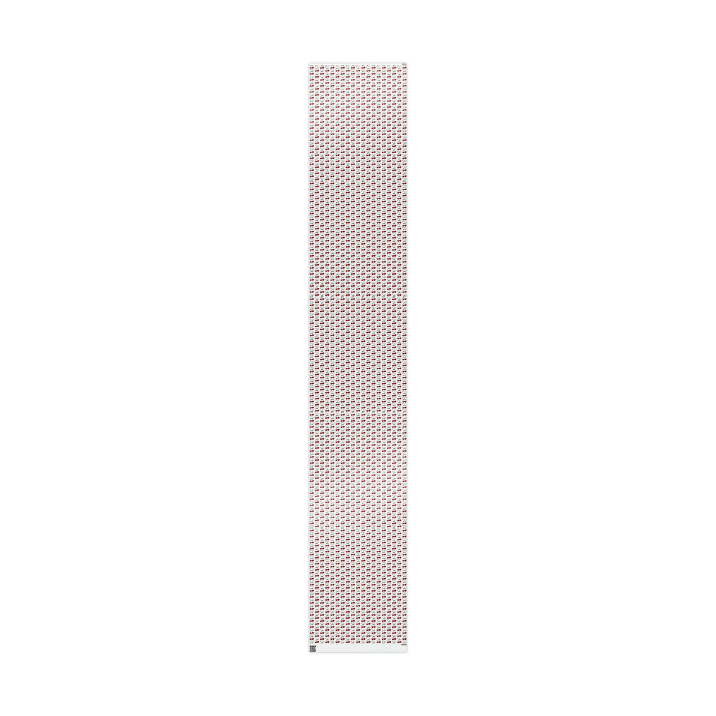 Retro Cherries Be Mine Gift Wrap - Romantic and Stylish Wrapping Paper