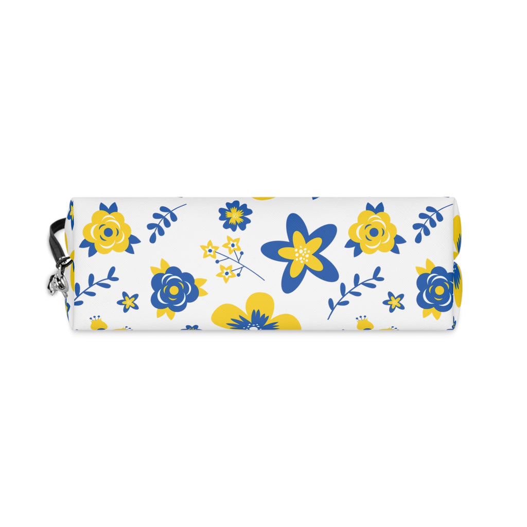 Ukrainian Country Flowers Travel Cosmetic Makeup Bag