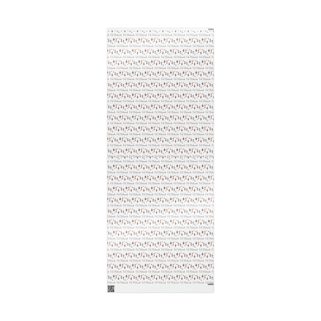 Eid Mubarak Festival Arabic Lanterns Holiday Holiday Gift Wrap Paper - Glossy Or Matte