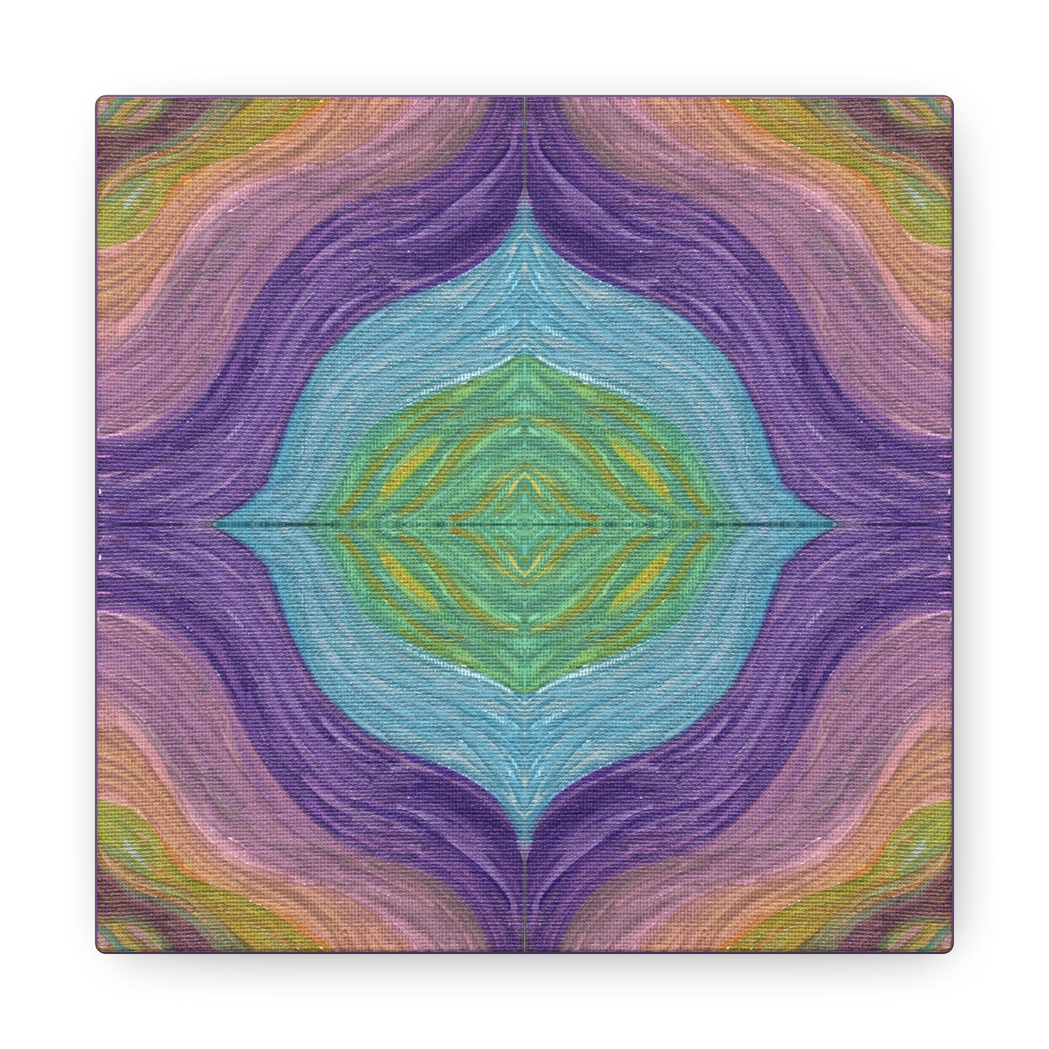 Solar Winds Rainbow 6 Mosaic Caden Caraco Canvas Gallery Wrap