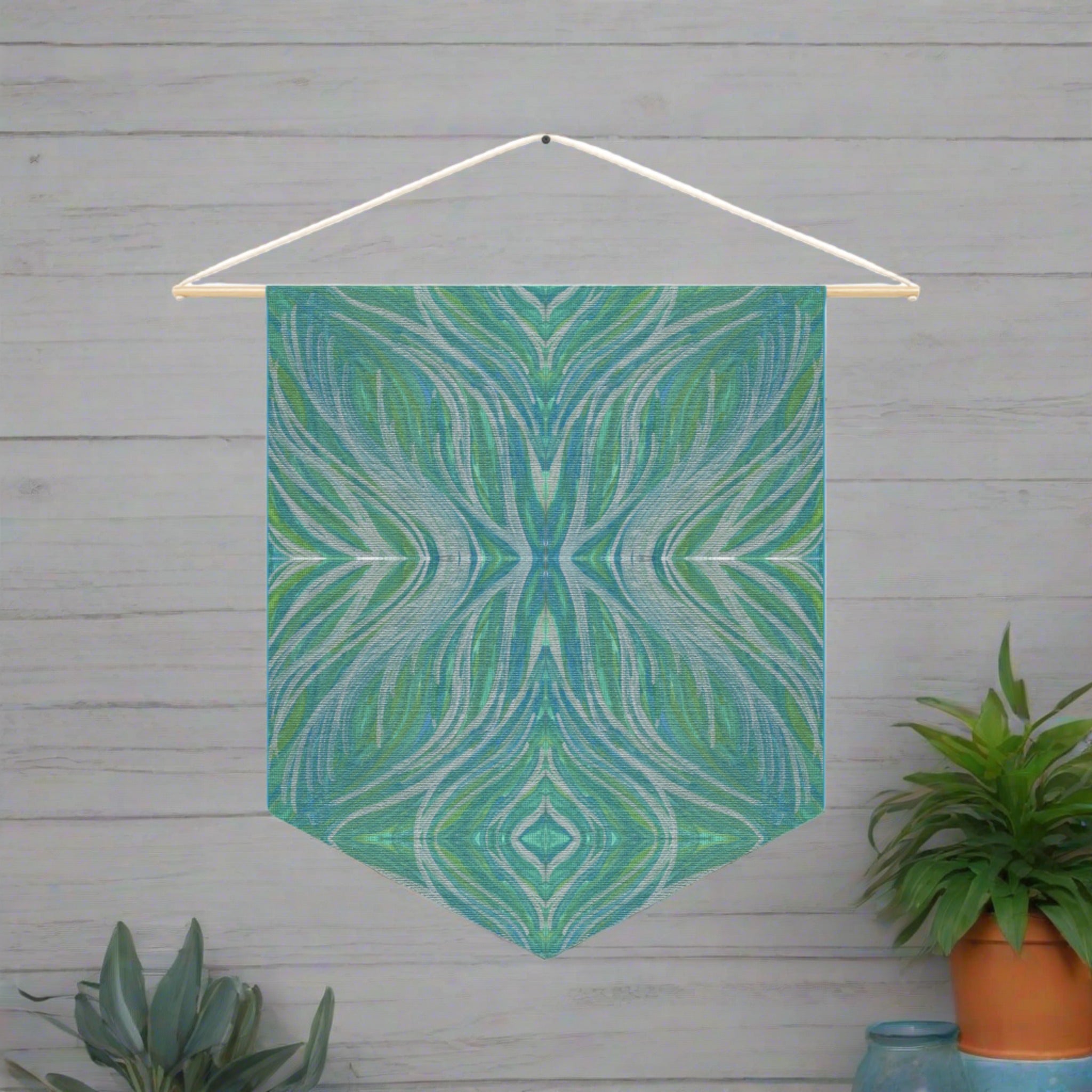 Solar Winds 4 Mosaic Caden Caraco Art Print Wall Hanging Banner Flag