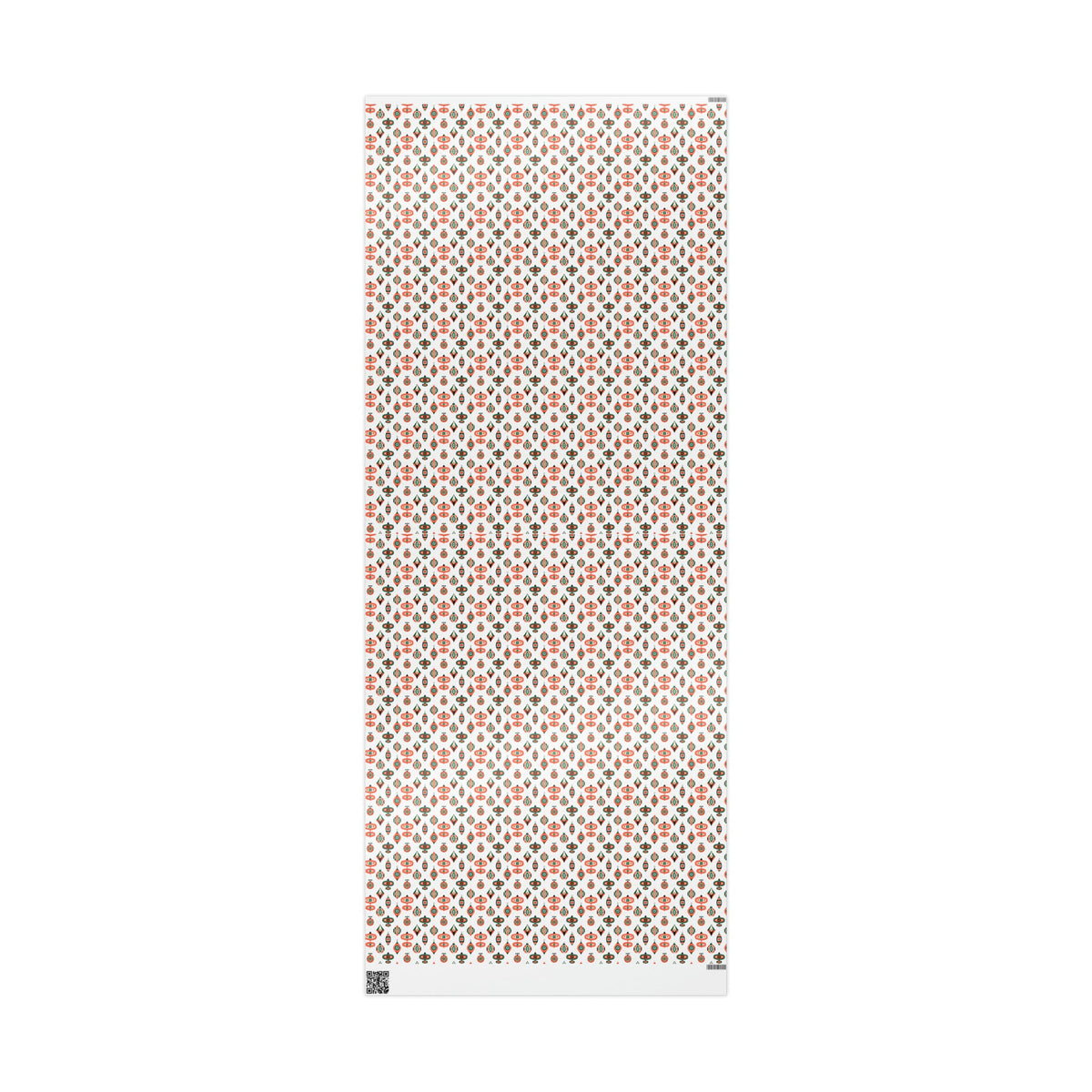Atomic Retro Christmas Ornaments Atomic Retro Style Christmas Holiday Gift Wrap Paper - Glossy Or Matte
