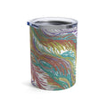 Space Feathers 4 Caden Caraco Art Print Modern Art Stainless Steel Tumbler 10oz