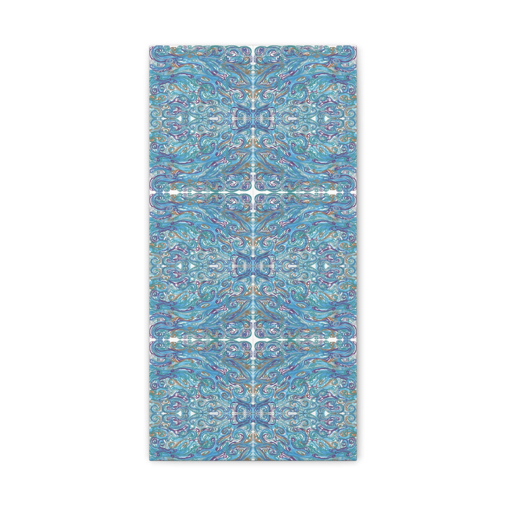 "Ocean of Spirals" Caden Caraco Canvas Gallery Wrap - 10" x 20"