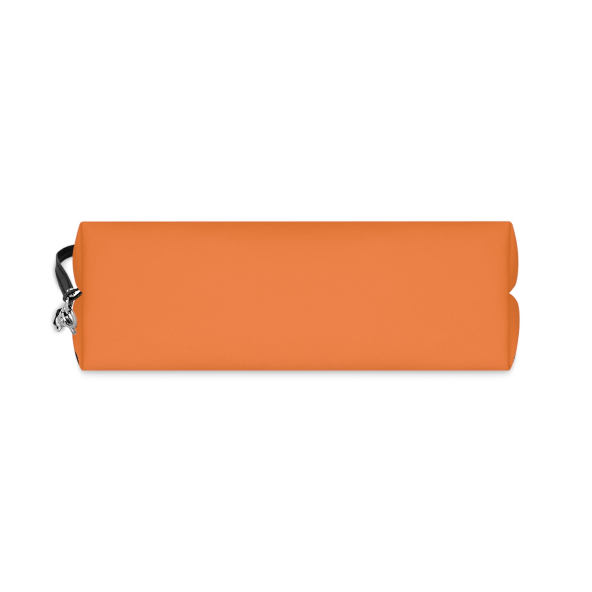 Skeleton Heart Hands Orange Halloween Travel Cosmetic Makeup Bag
