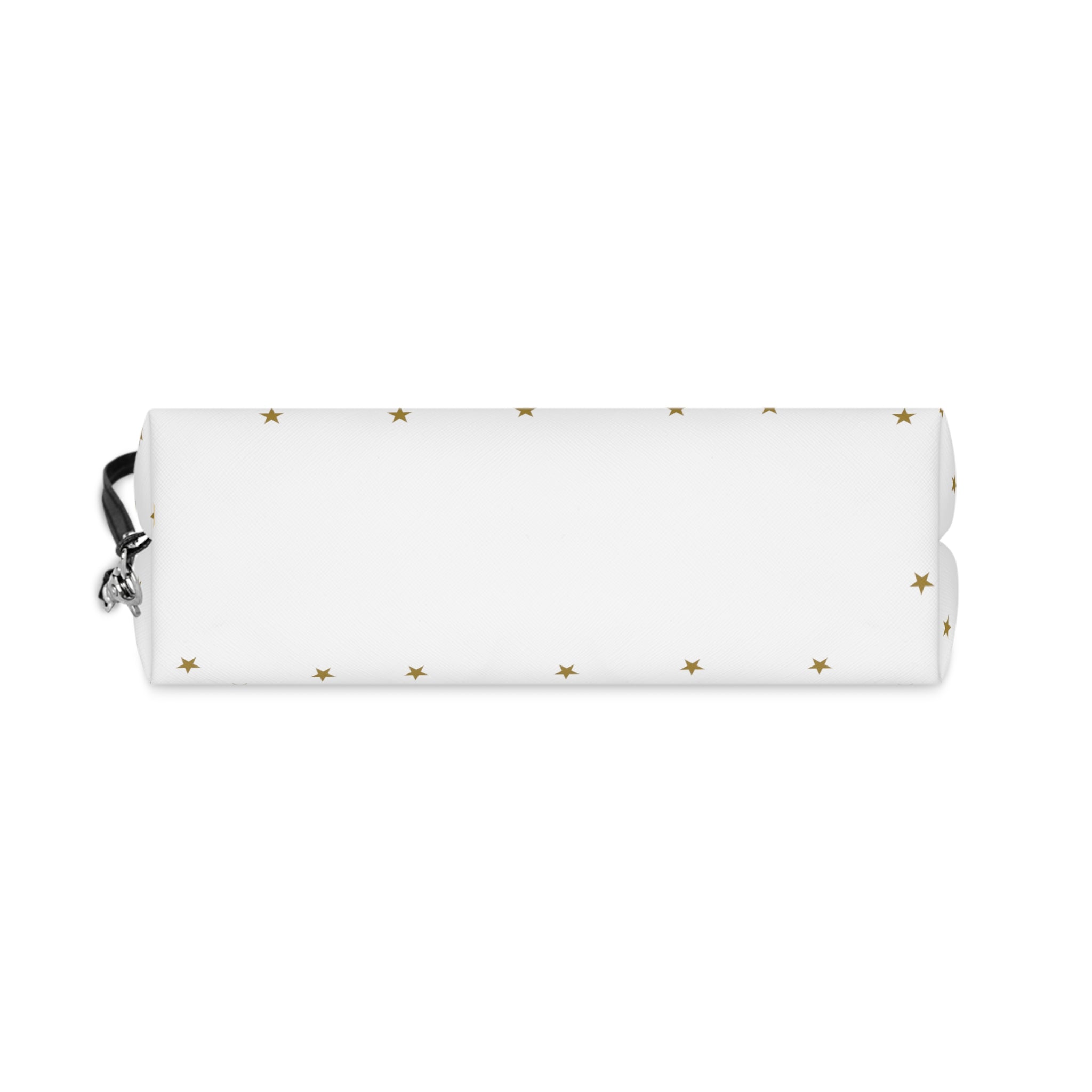 Reindeer Gold Stars Retro Christmas Print Travel Cosmetic Makeup Bag