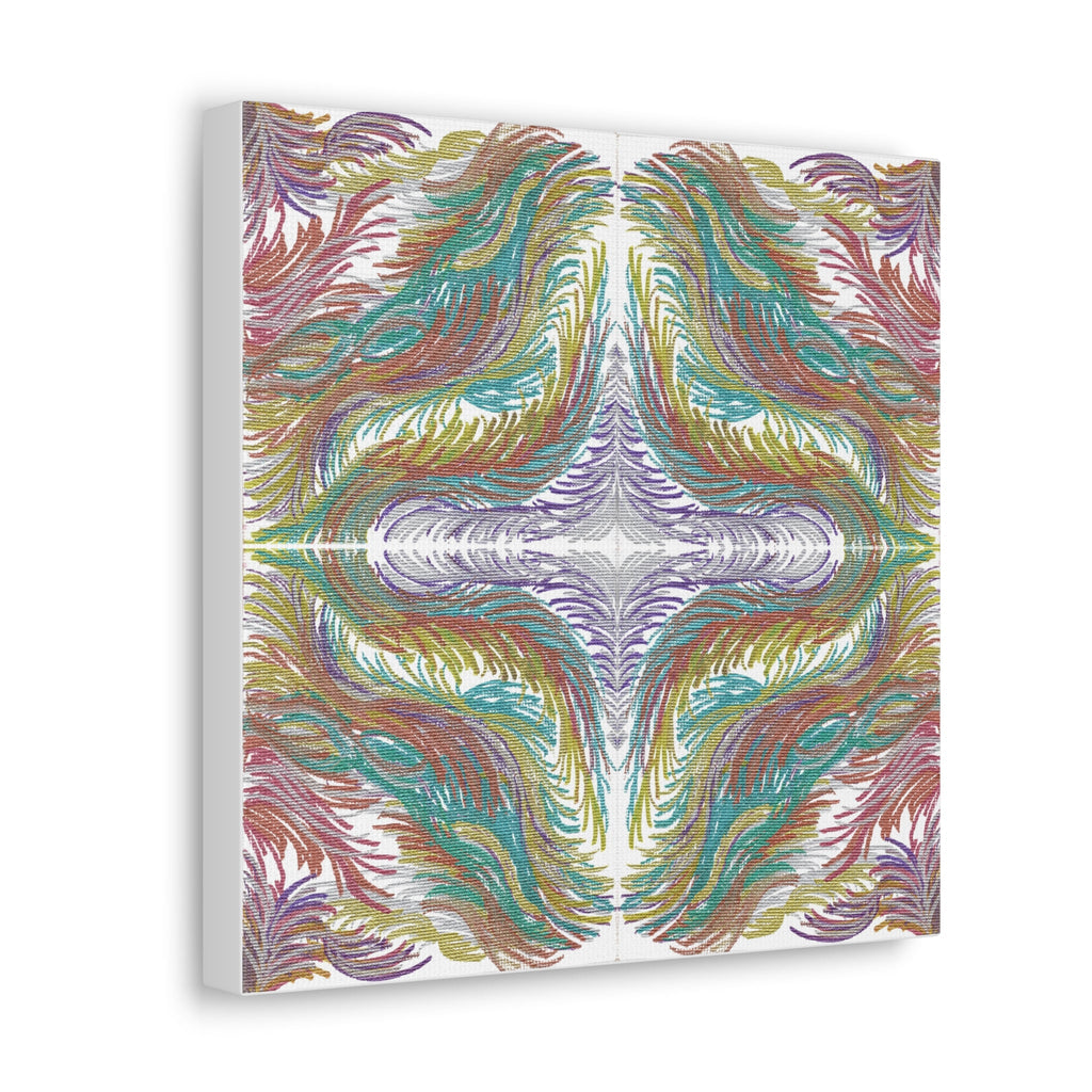 Space Feathers 4 Variation 1 Caden Caraco Canvas Gallery Wrap