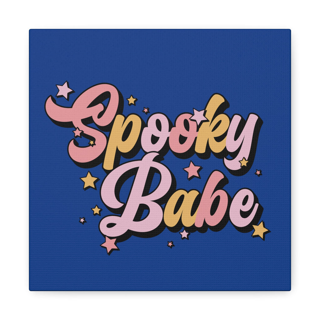 Spooky Babe Canvas Gallery Wrap