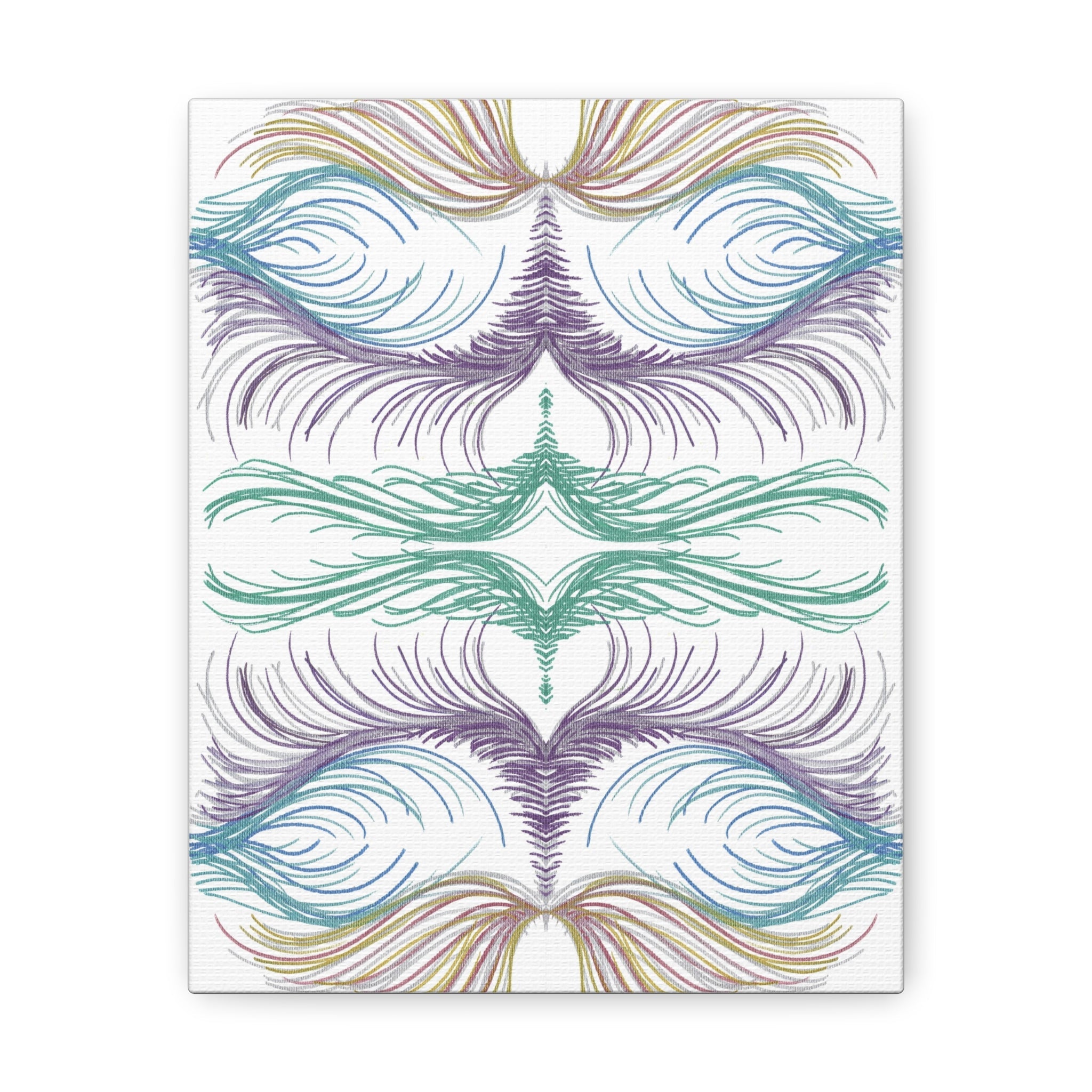 Lyran Feathers Caden Caraco Art Canvas Gallery Wrap
