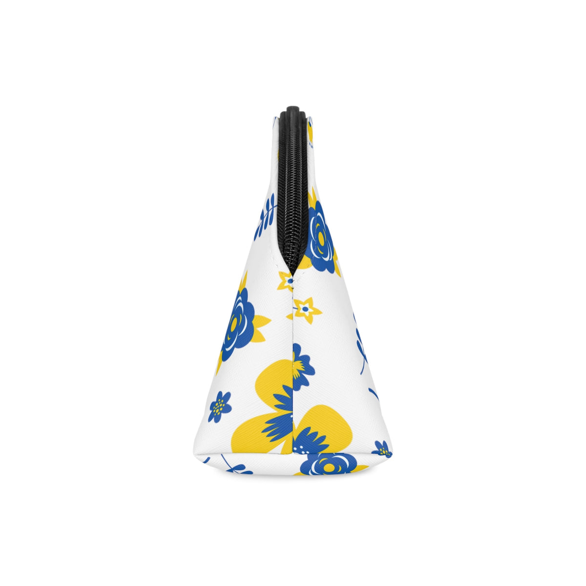 Ukrainian Country Flowers Travel Cosmetic Makeup Bag