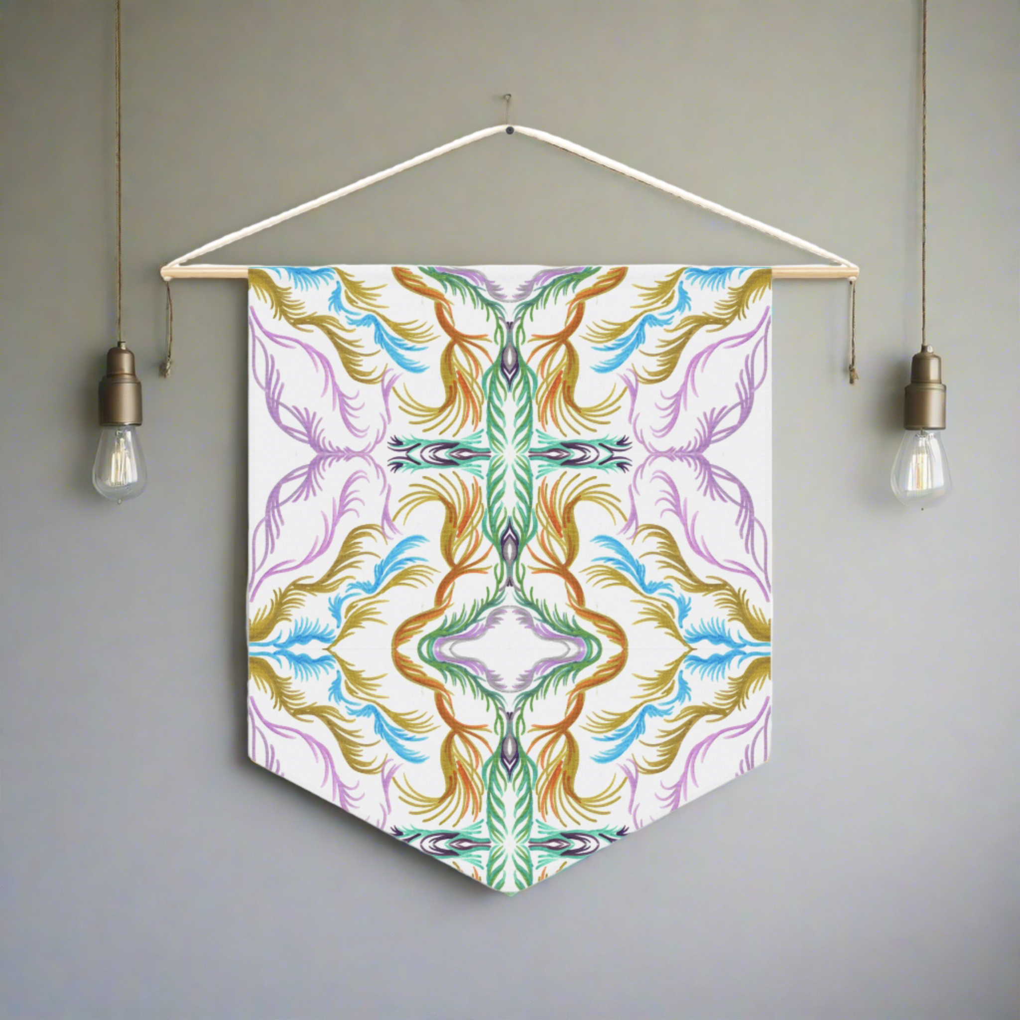 Channeling Lyra 2 Caden Caraco Art Print Wall Hanging Banner Flag