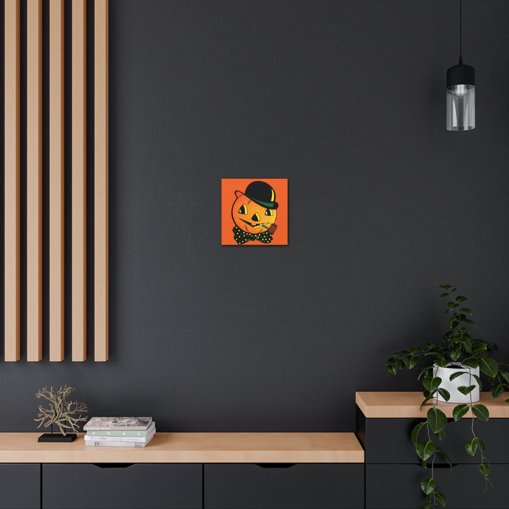 Scarecrow Halloween Decor Print Canvas Gallery Wrap