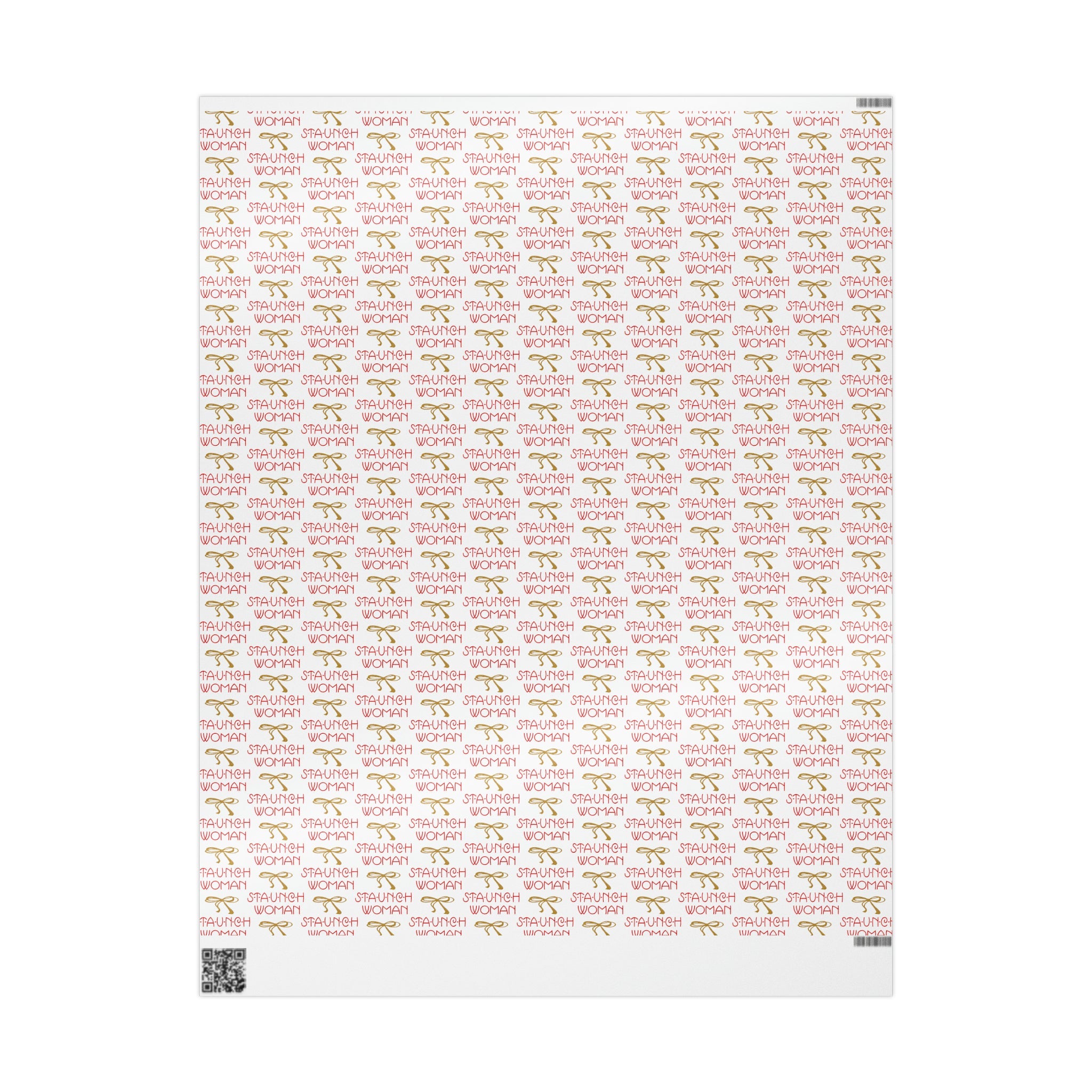 Little Edie Staunch Woman Gift Wrap Paper - Glossy Or Matte