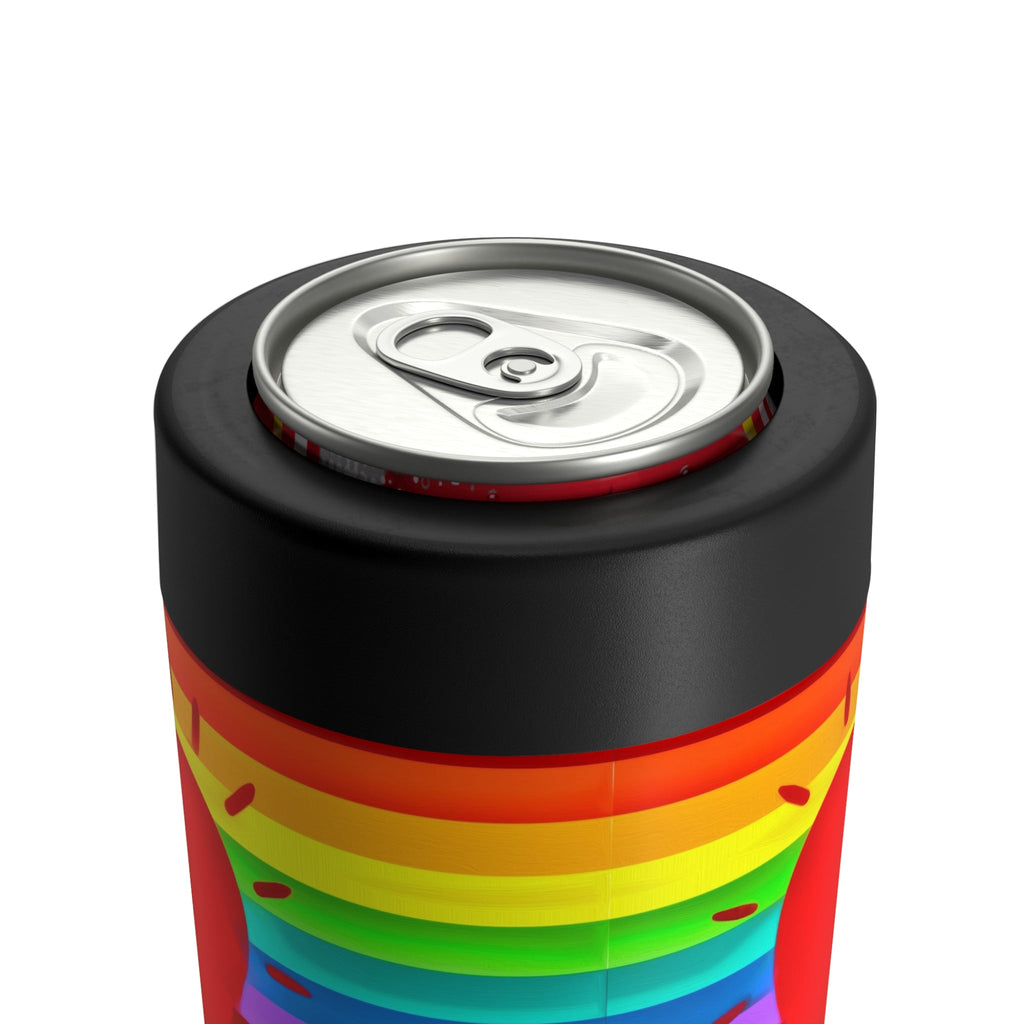 Rainbow Love Stainless Steel Can Holder