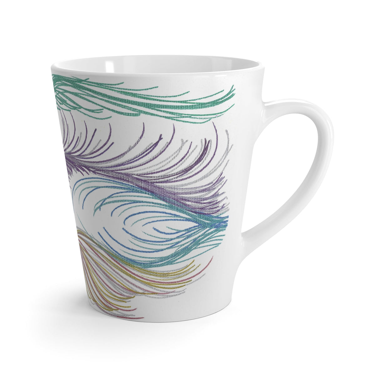 Lyran Angels Caden Caraco Art Print Latte Mug