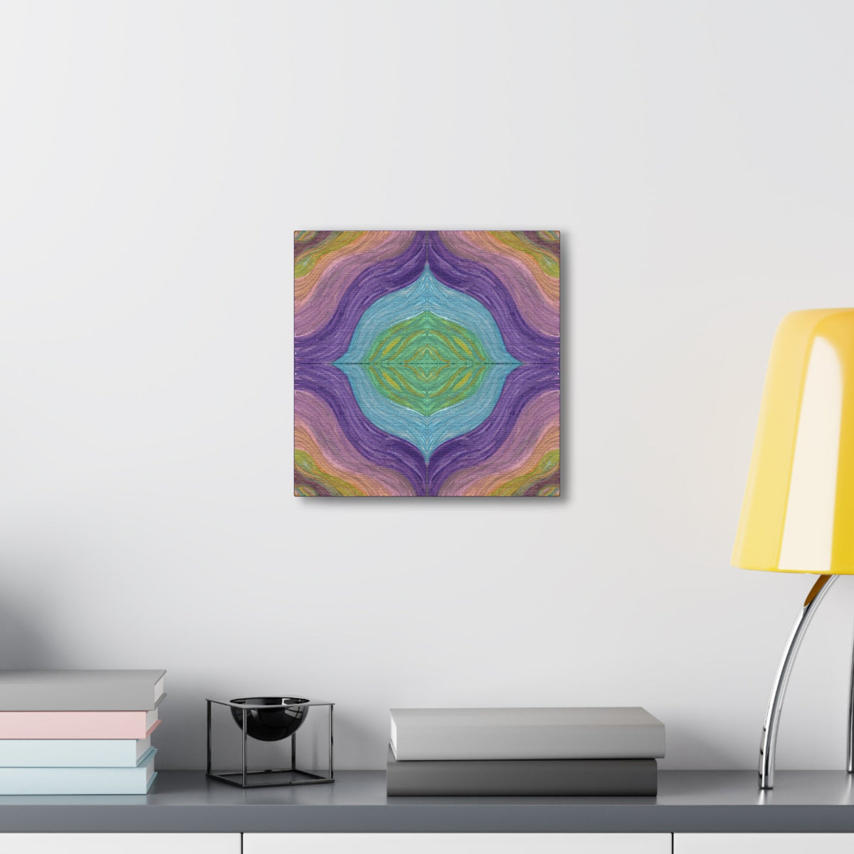 Solar Winds Rainbow 6 Mosaic Caden Caraco Canvas Gallery Wrap