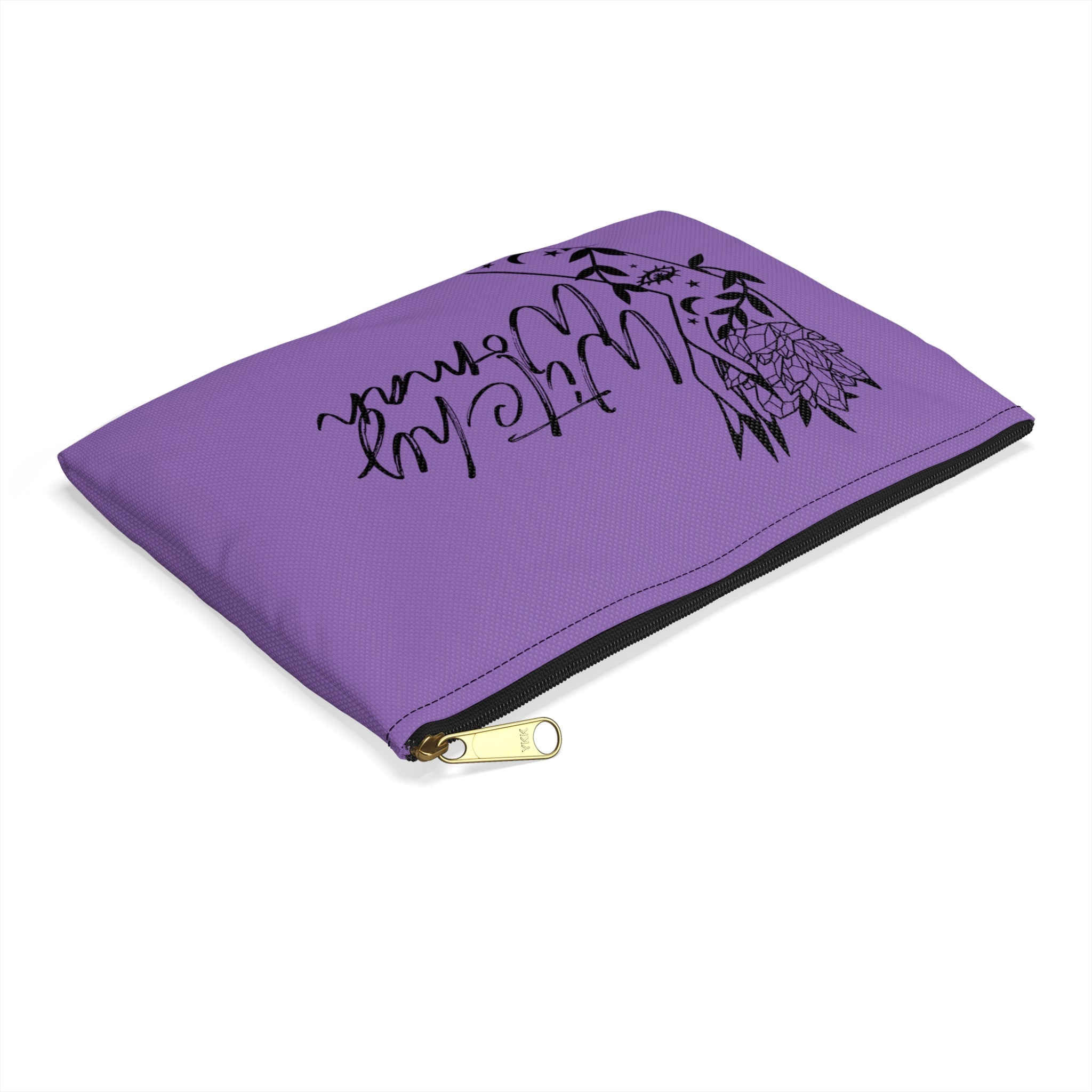 Witchy Woman Celestial Print Polyester Accessory Pouch Travel Bag