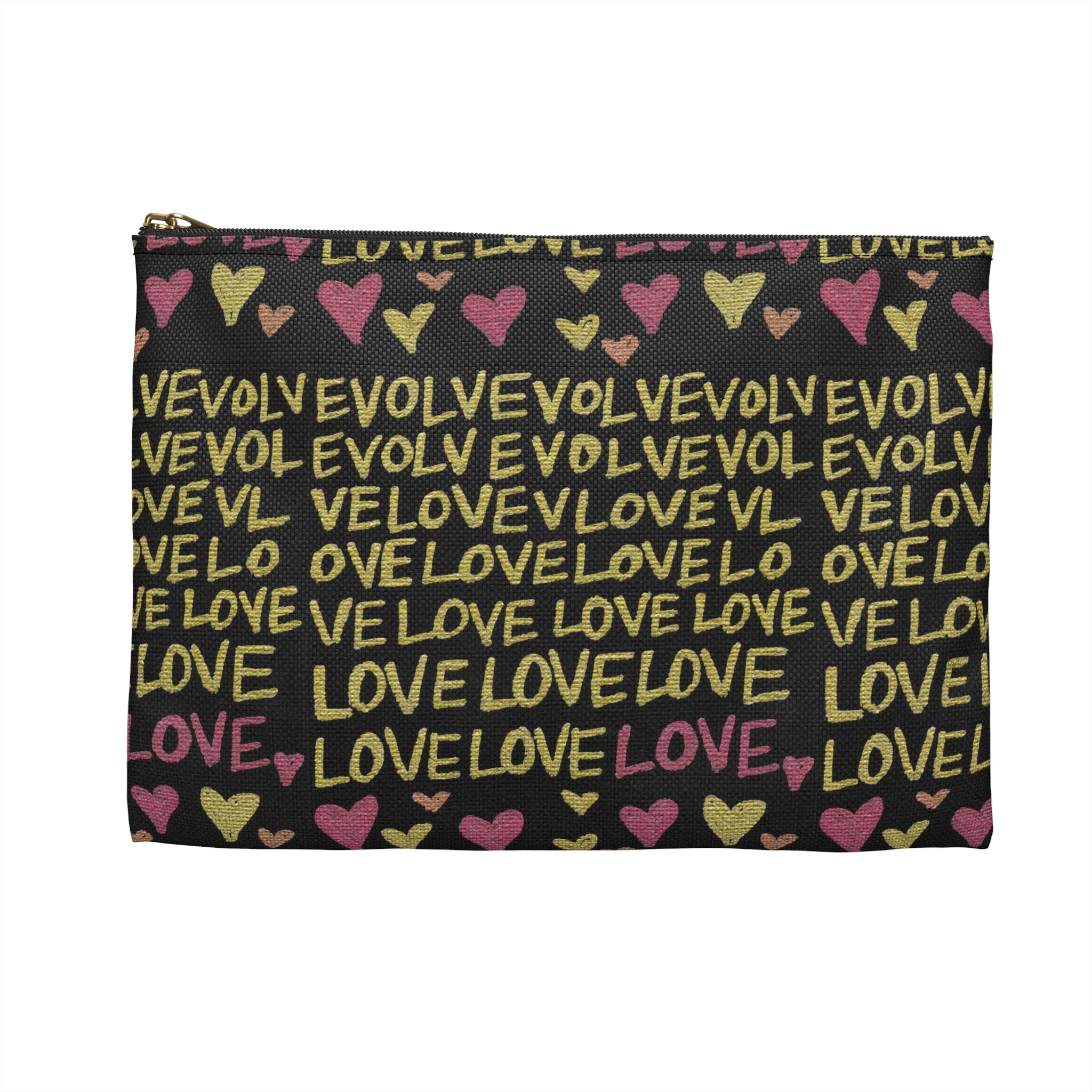 Evolve Into Love Caden Caraco Art Print Accessory Pouch Travel Bag