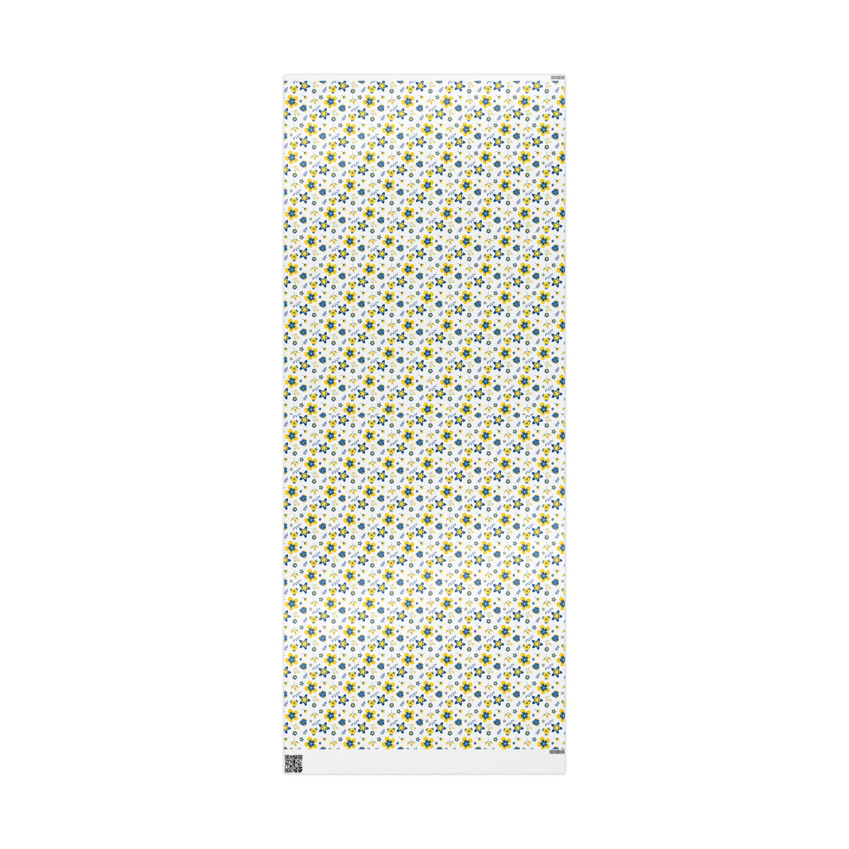 Ukranian Country Flowers Spring Holiday Gift Wrap Paper - Glossy Or Matte
