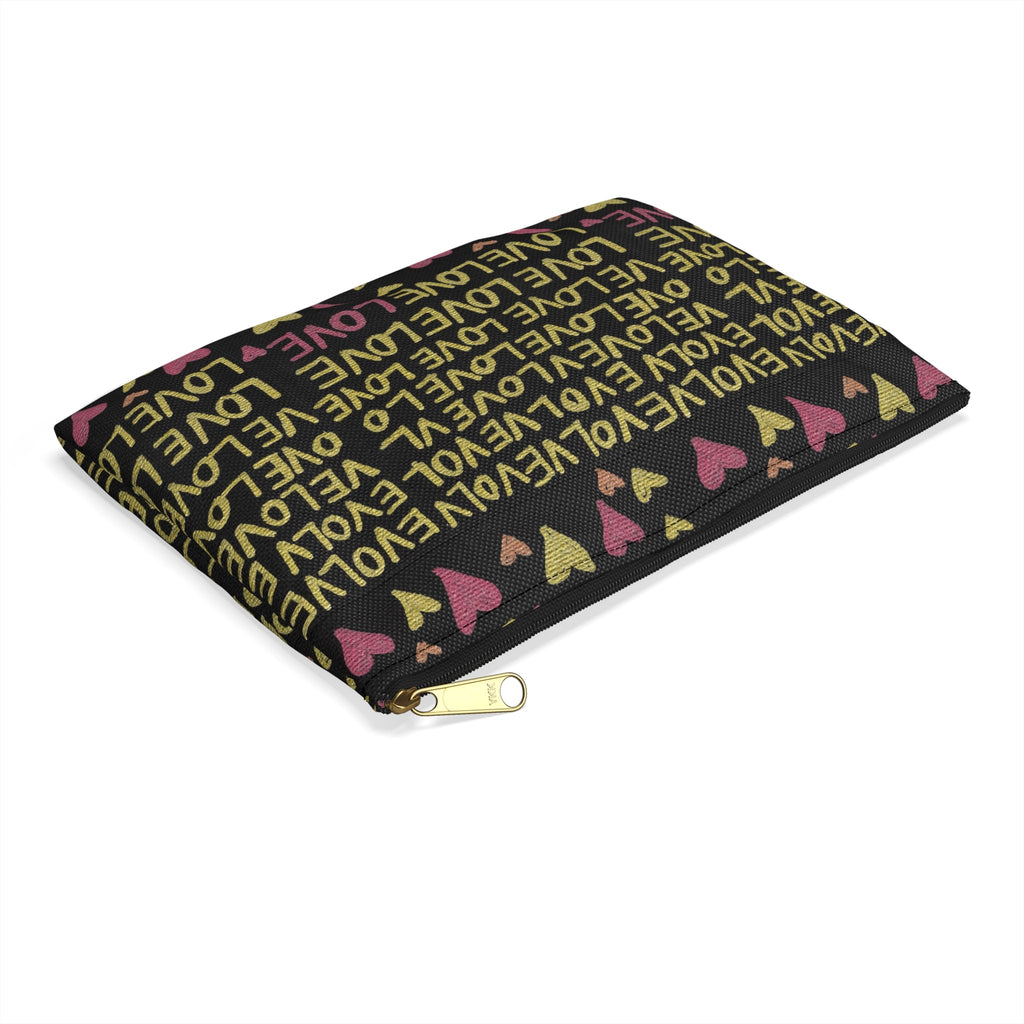 Evolve Into Love Caden Caraco Art Print Accessory Pouch Travel Bag