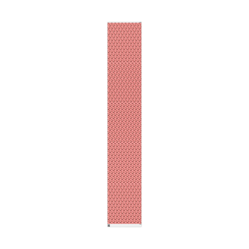 Pink Santa Mid Century Retro Christmas Print Holiday Gift Wrap Paper - Glossy Or Matte
