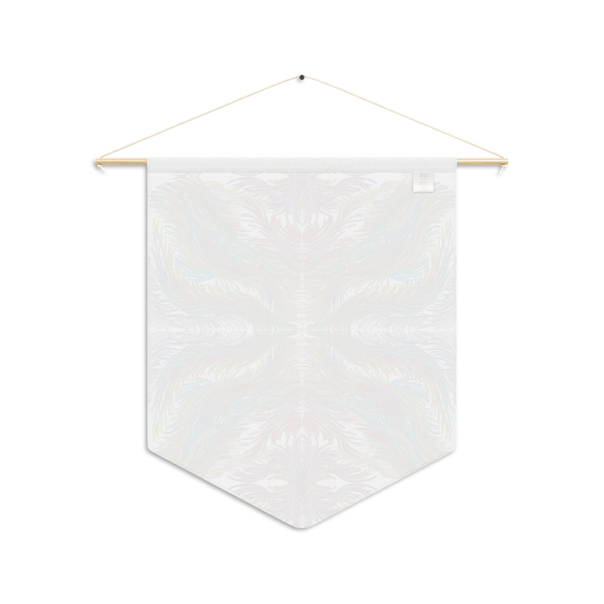 Space Feathers 2 Mosaic Caden Caraco Art Print Wall Hanging Banner Flag