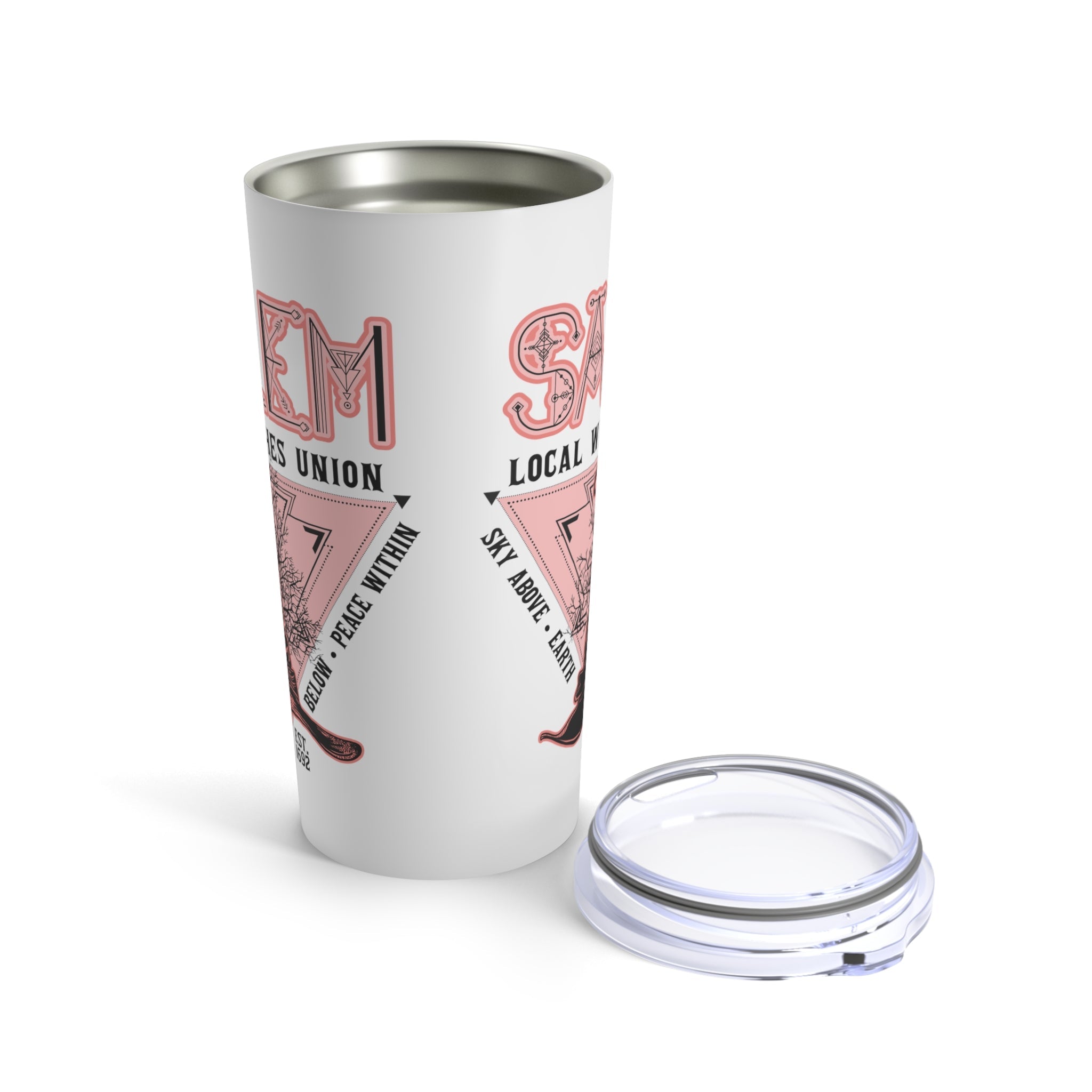 Salem Local Witches Union Halloween Stainless Steel Tumbler 20oz