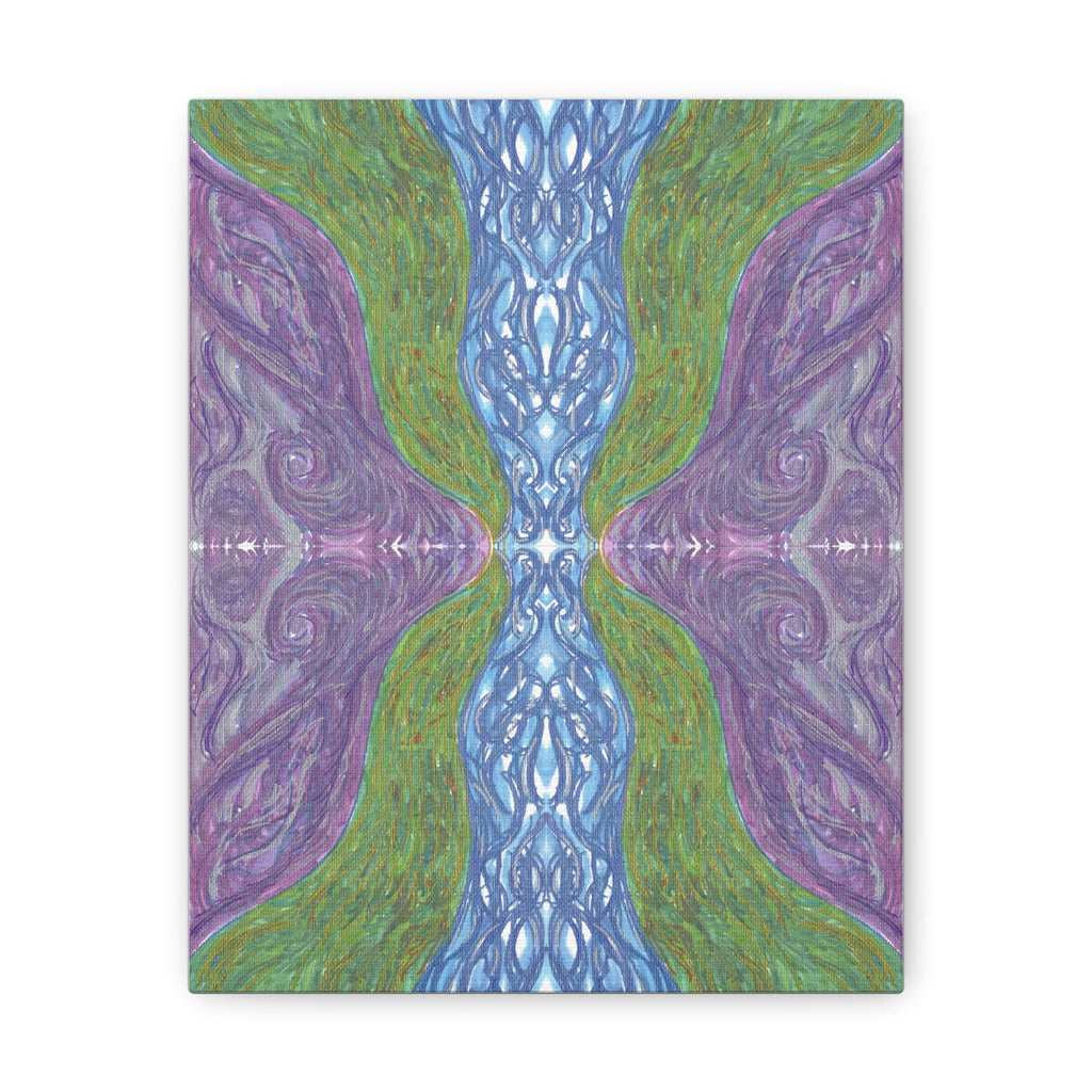 Lumerian Stream Caden Caraco Art Canvas Gallery Wrap